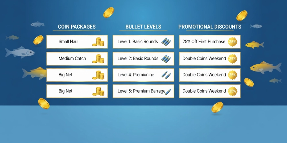 Bảng giá chi tiết các gói đạn và nạp tiền cho bắn cá vàng nh88 năm 2025