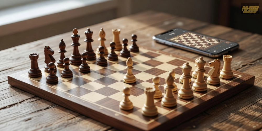 Hình minh họa chiến lược mở đầu tấn công trong cờ vua trên NH88