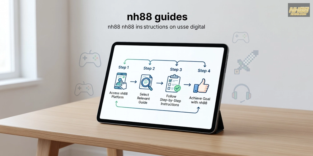 Minh họa khái niệm hướng dẫn nh88 qua sơ đồ đơn giản và dễ hiểu