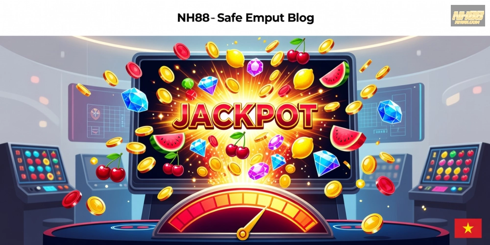 Khái niệm nổ hũ trên nền tảng NH88 được minh họa rõ ràng và hấp dẫn